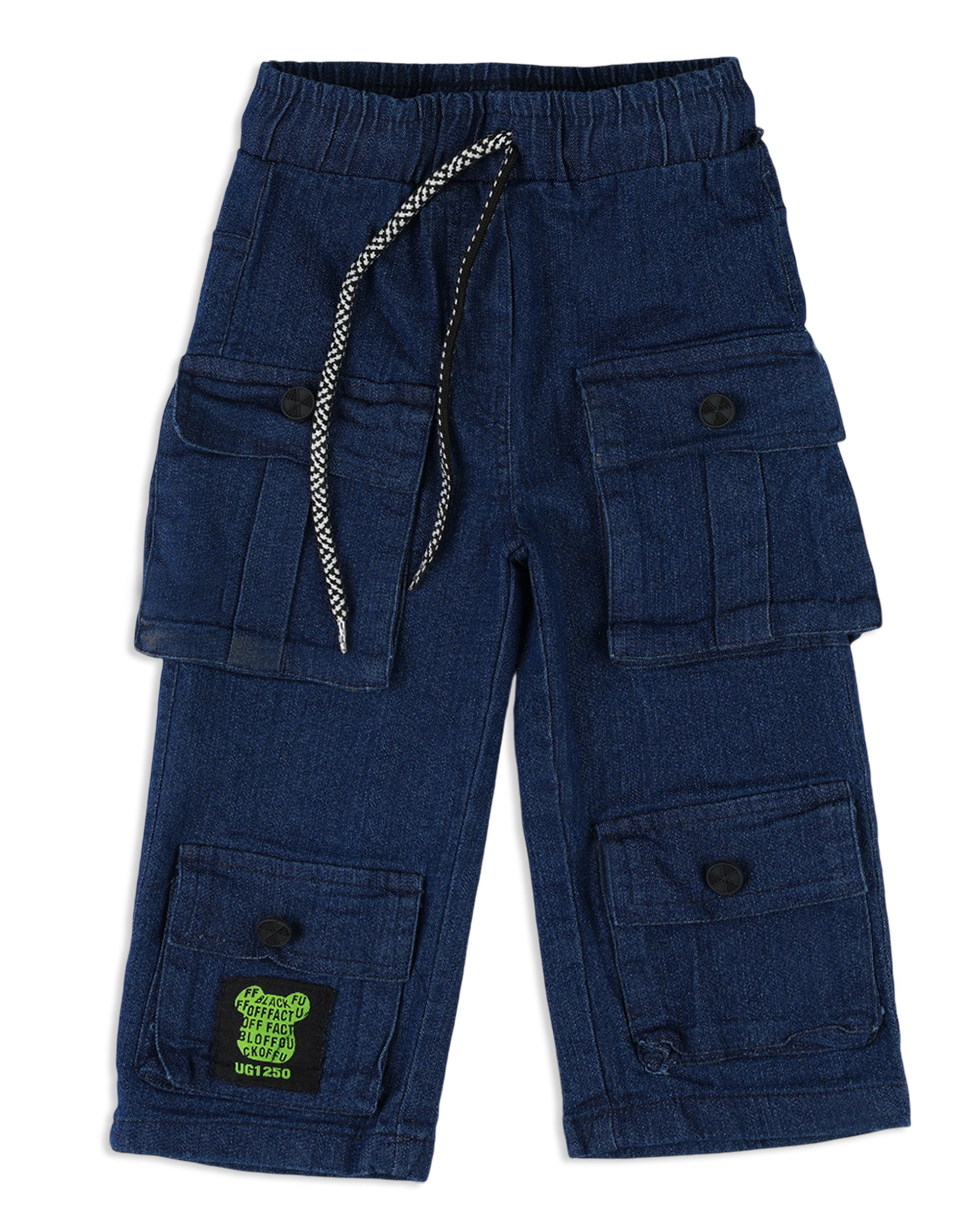Girl's Denim Wide Leg Pant
