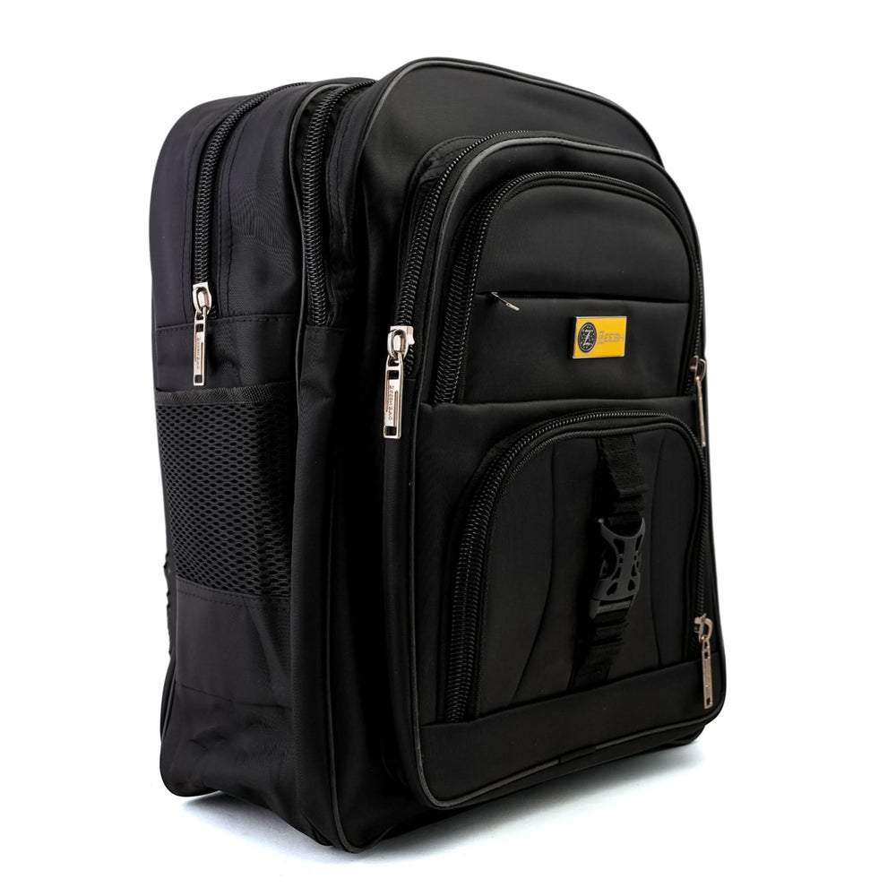 Kids School Backpack 17.5" Zee-222 - Black, School Bags, Chase Value, Chase Value