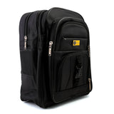 Kids School Backpack 17.5" Zee-222 - Black, School Bags, Chase Value, Chase Value