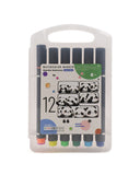 Water Colour Marker – 12 Pcs