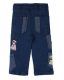 Girl's Denim Wide Leg Pant