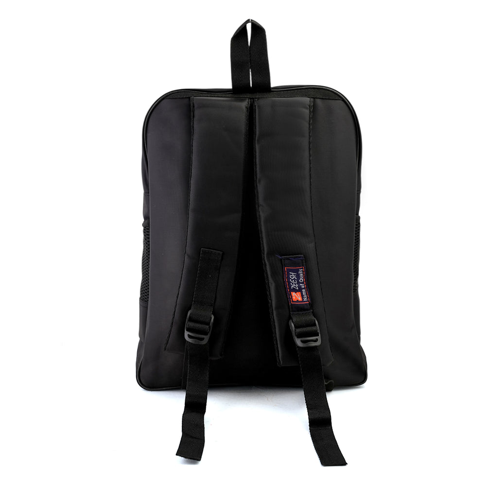 Kids School Backpack 15.5" Zee-222 - Black, School Bags, Chase Value, Chase Value