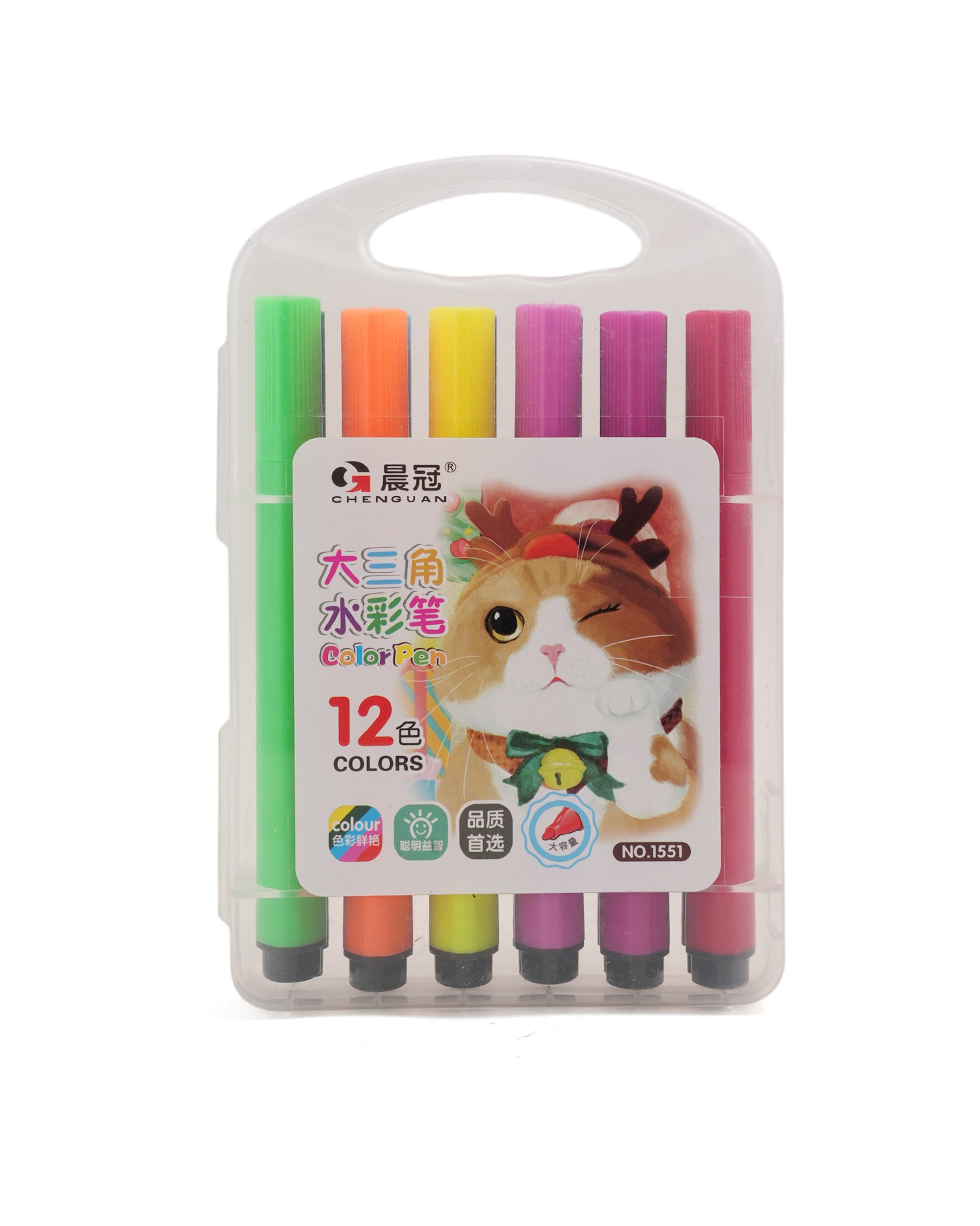 Colour Marker – 12 Pcs