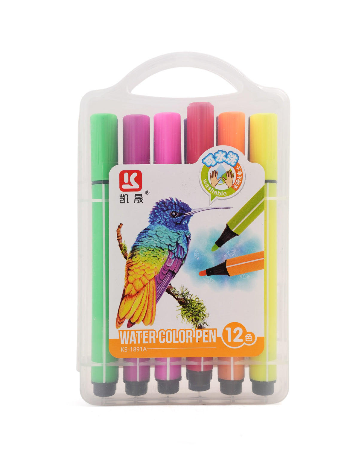 Water Color Marker- 12 Pcs