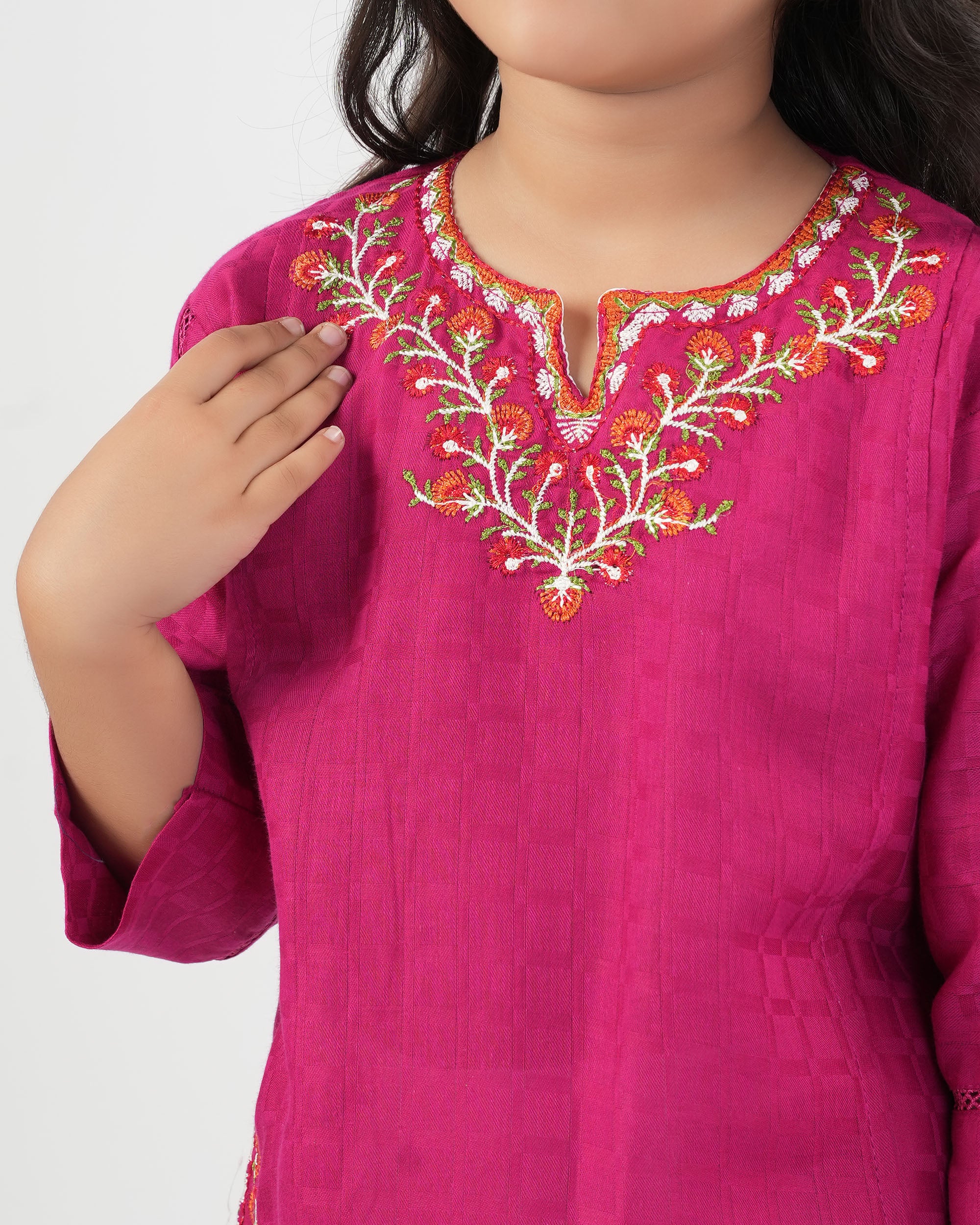 Girl's Embroidered Shalwar Kameez, Girls Shalwar Kameez, Chase Value, Chase Value