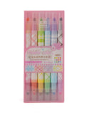 Highlighter Set 2 in 1- 6 Pcs