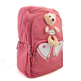 Girls Backpack 18" KT-08 - Peach, School Bags, Chase Value, Chase Value