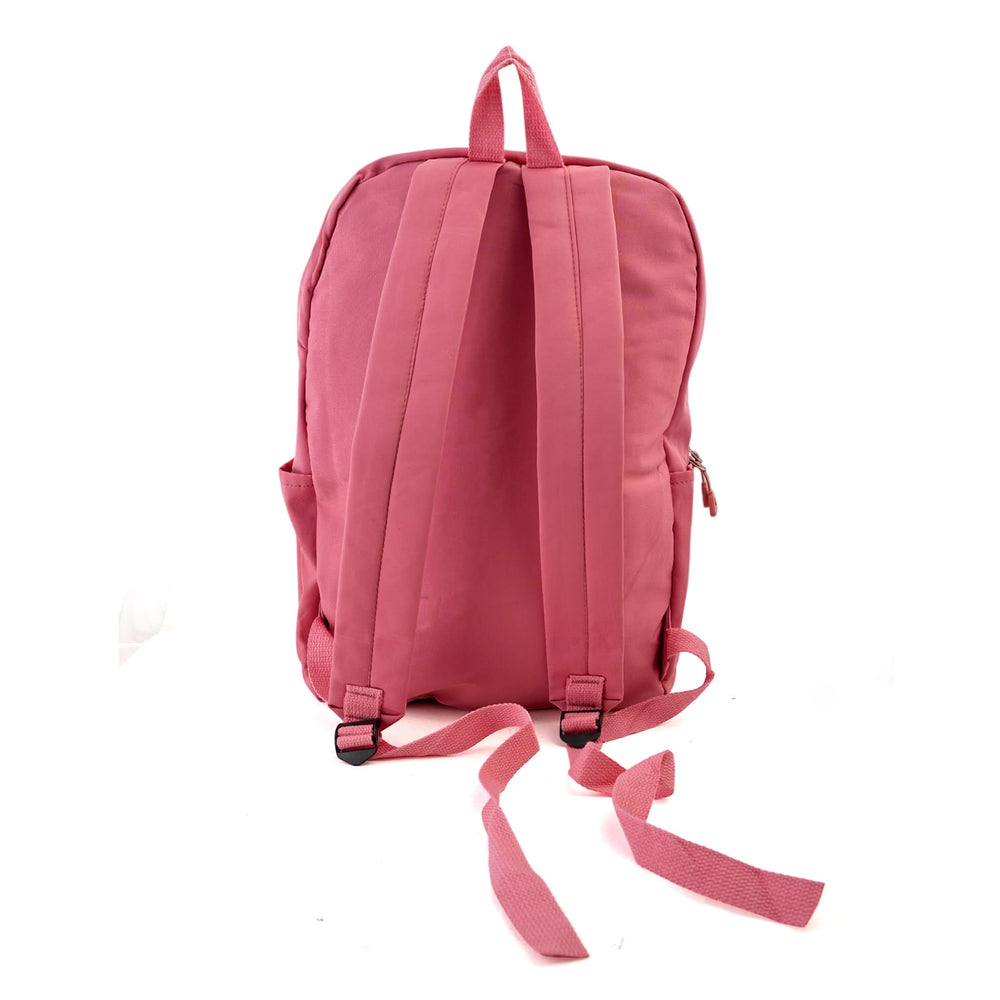 Girls Backpack 18" KT-08 - Peach, School Bags, Chase Value, Chase Value