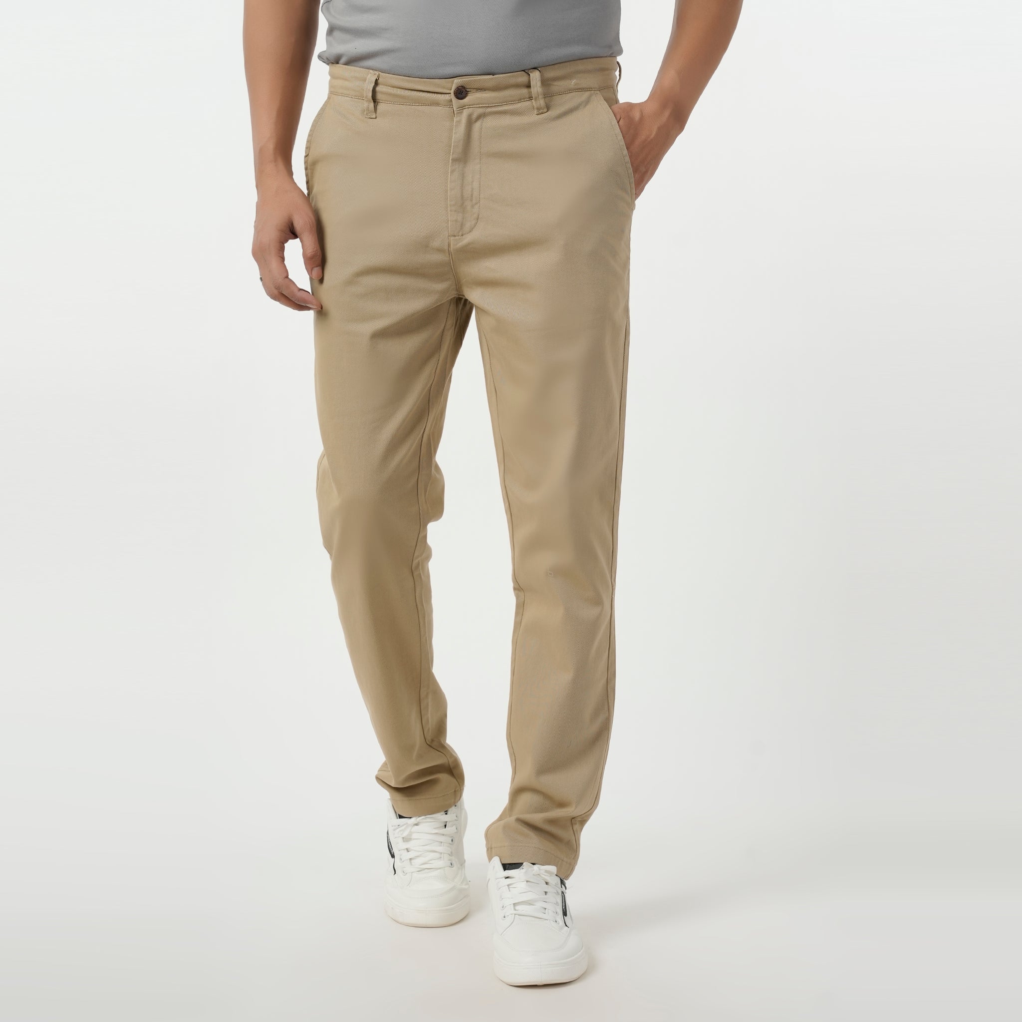 Eminent Men's Cotton Chinos Pant - Khaki, Men's Casual Pants & Jeans, Eminent, Chase Value