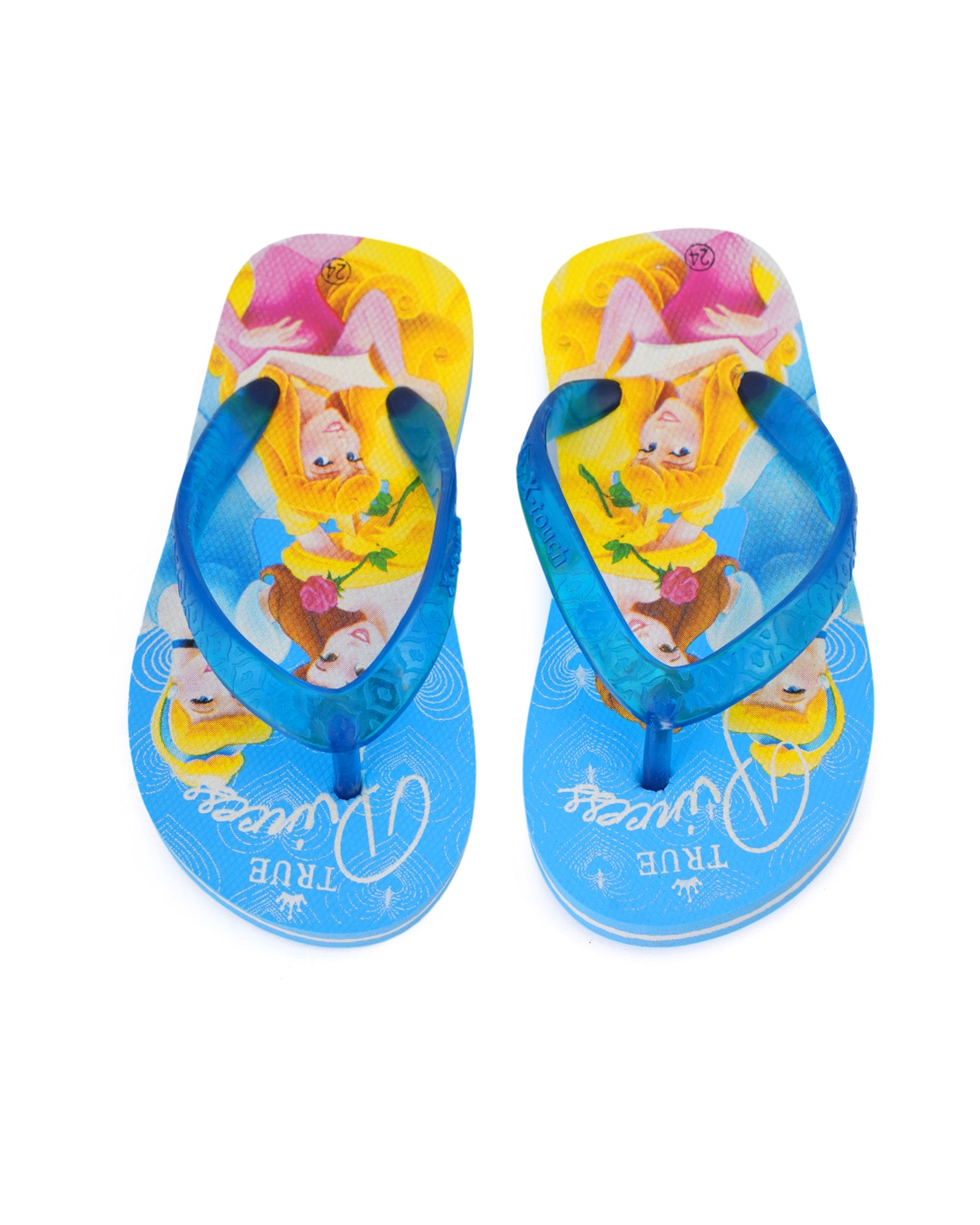 Girls' Princess Flip Flops