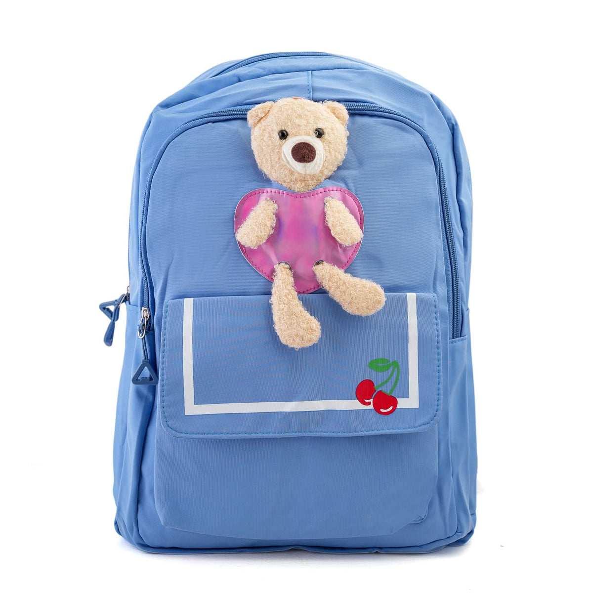 Girls Backpack 18" KT-08 - Blue, School Bags, Chase Value, Chase Value