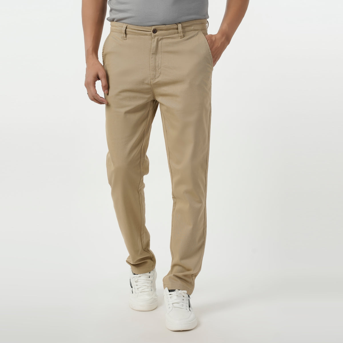 Eminent Men's Cotton Chinos Pant - Khaki, Men's Casual Pants & Jeans, Eminent, Chase Value