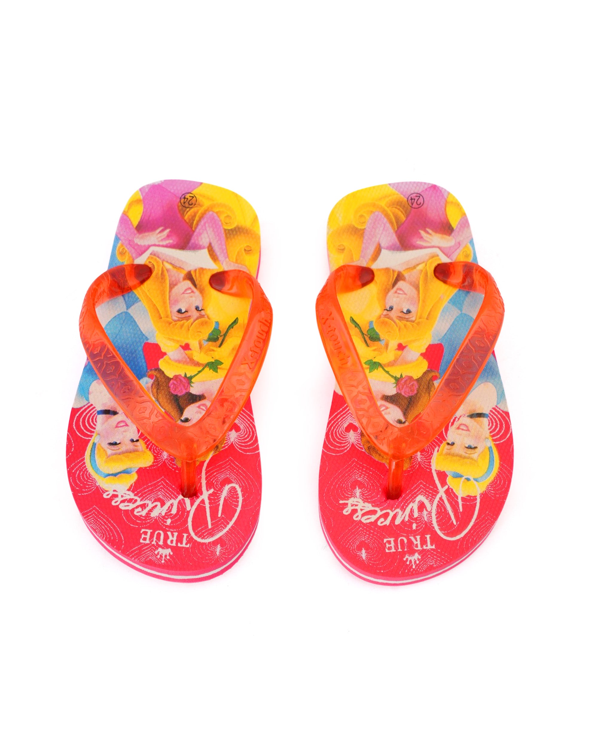 Girls' Princess Flip Flops