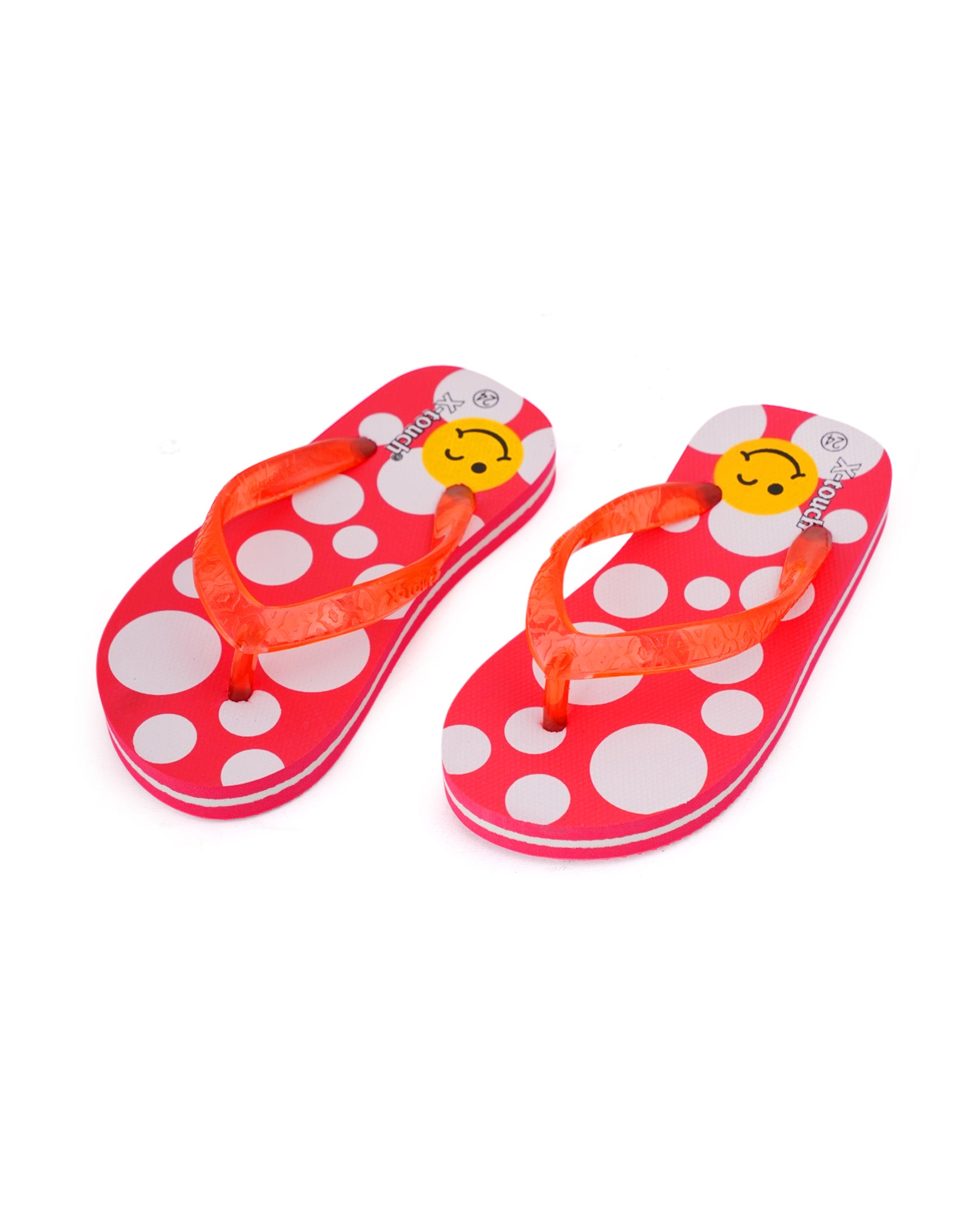 Girls' Polka Dot Flip Flops