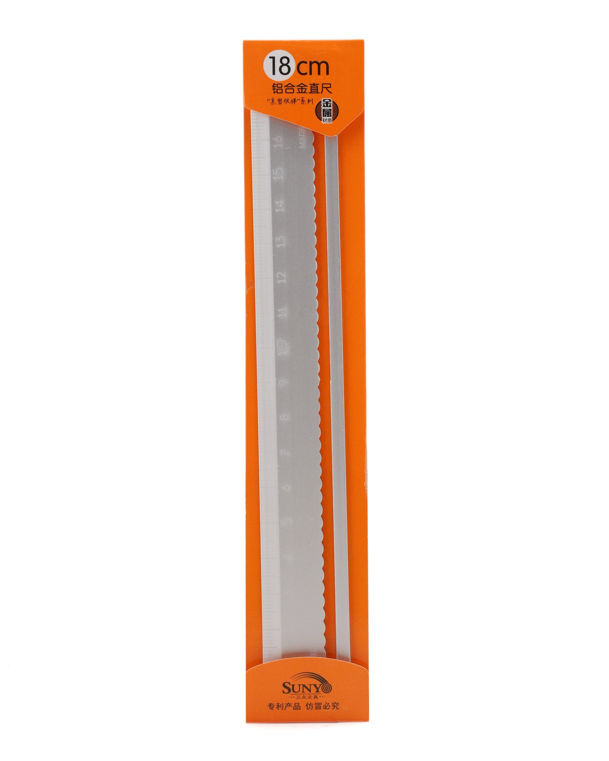 Aluminium Ruler- 18cm
