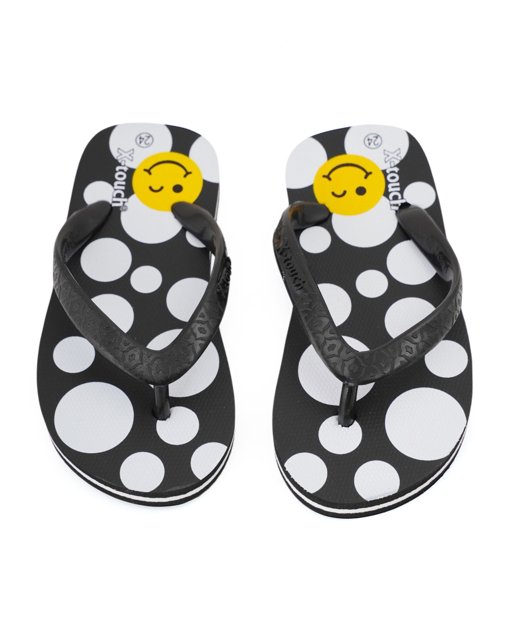 Girls' Polka Dot Flip Flops