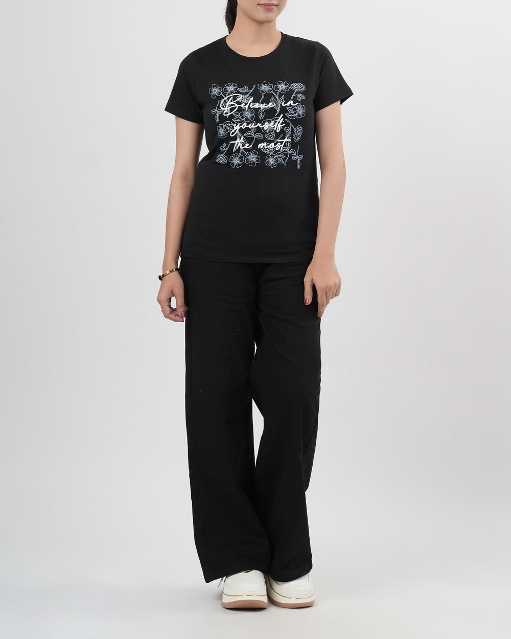 Eminent Women’s Half Sleeves T-Shirt, Women T-Shirts & Tops, Eminent, Chase Value