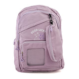Girls Backpack 18" KT-07 - Light Purple, School Bags, Chase Value, Chase Value