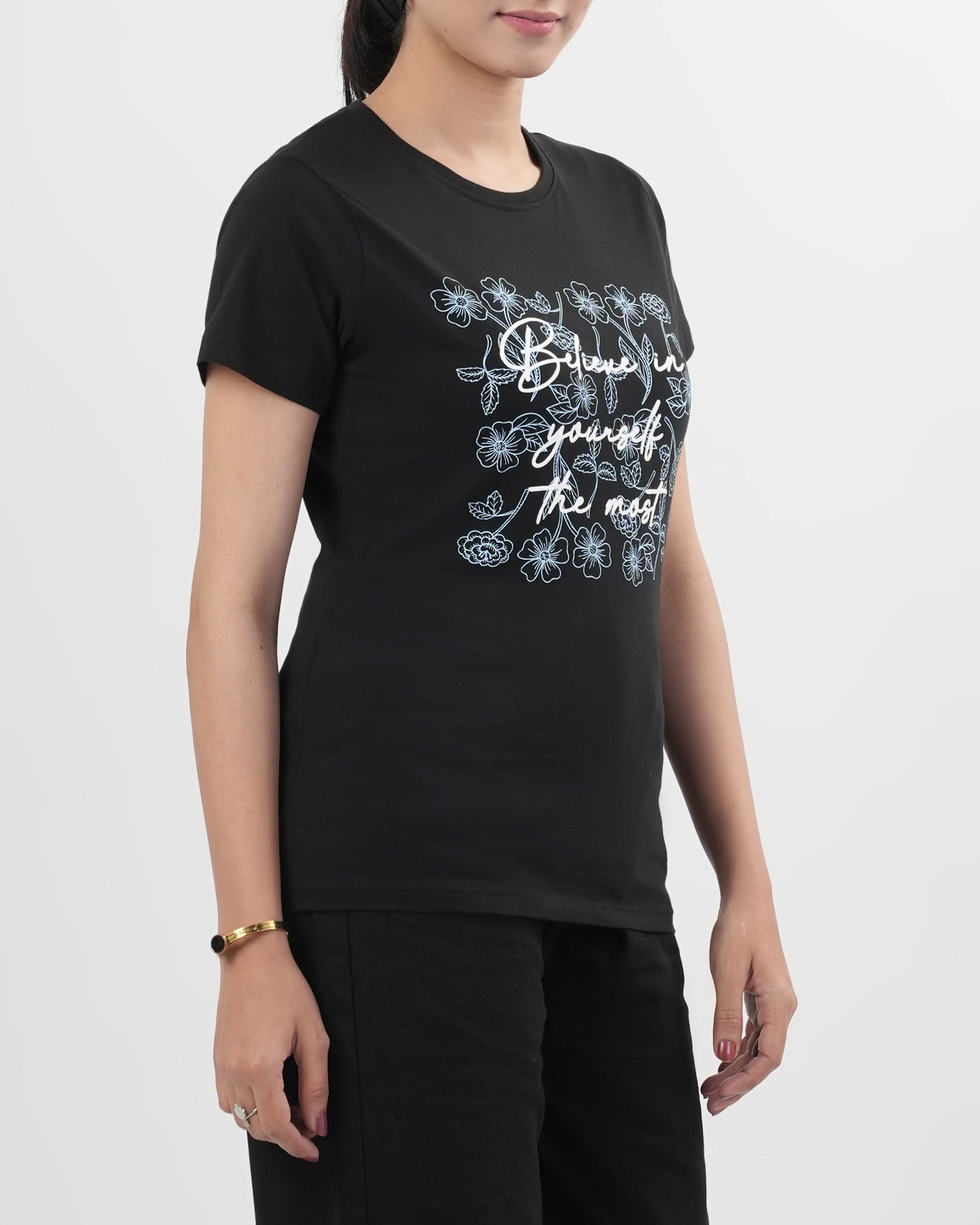 Eminent Women’s Half Sleeves T-Shirt, Women T-Shirts & Tops, Eminent, Chase Value