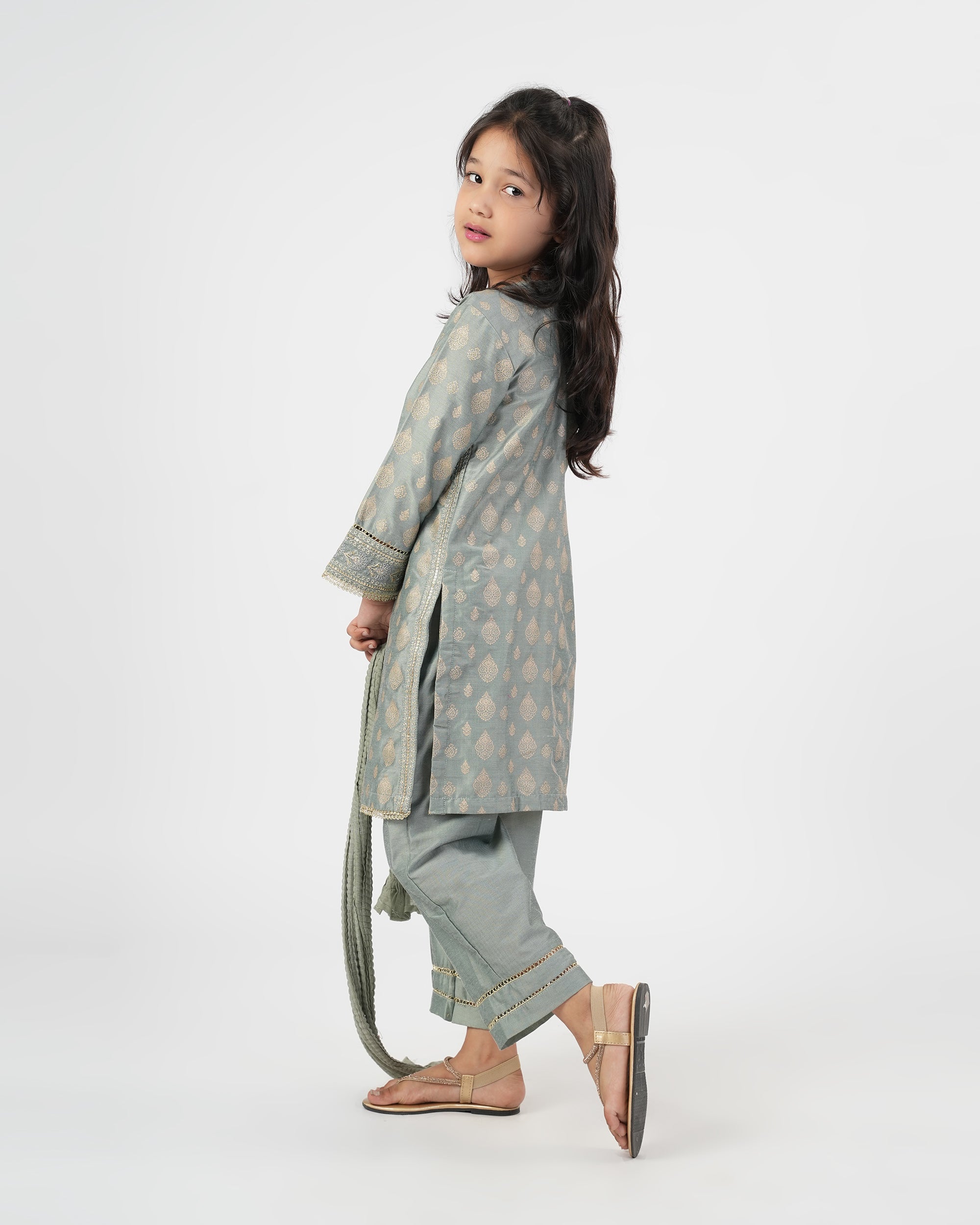 Eminent Girls' Signature Embroidered 3Pc Suit, Girls Shalwar Kameez, Eminent, Chase Value