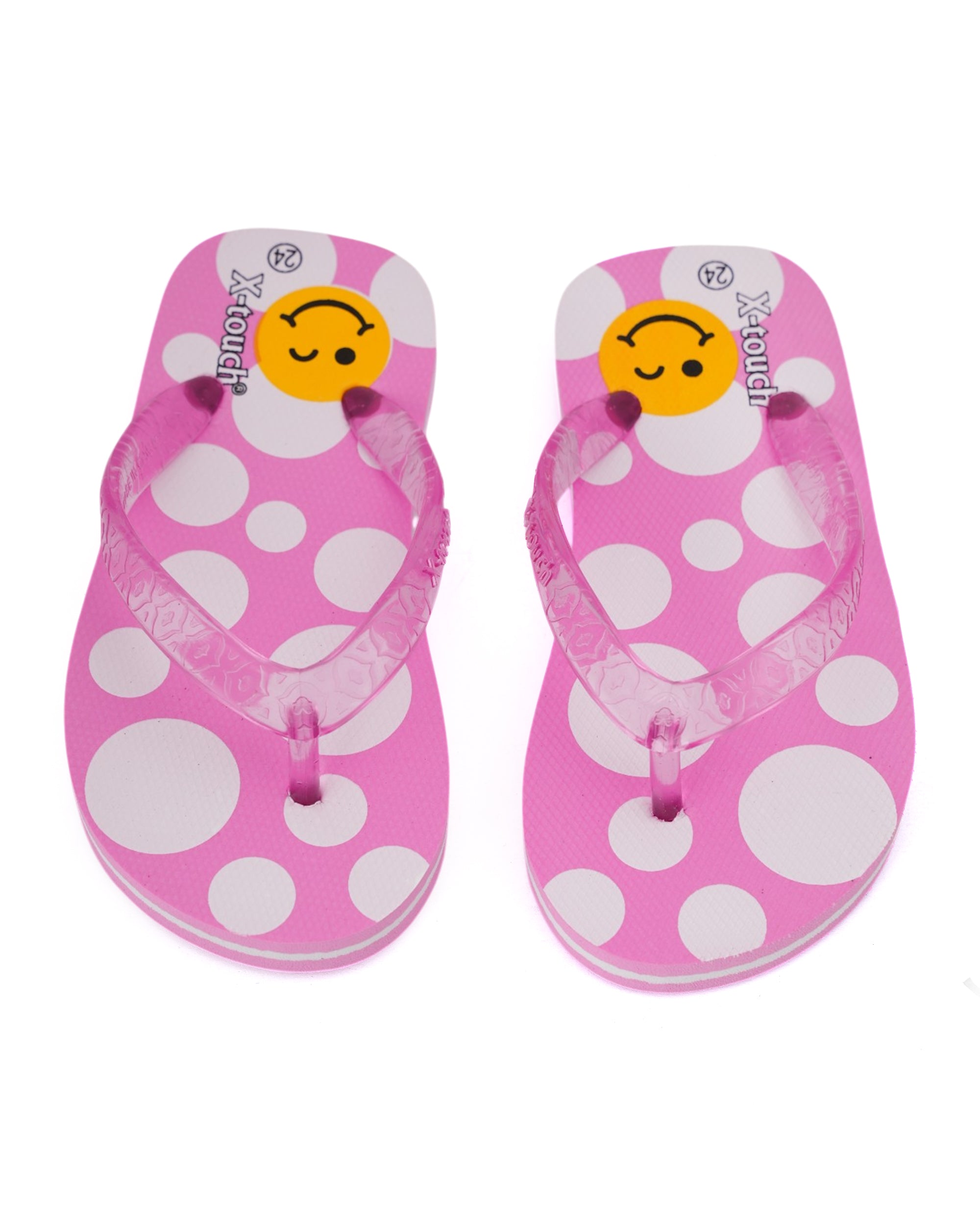 Girls' Polka Dot Flip Flops
