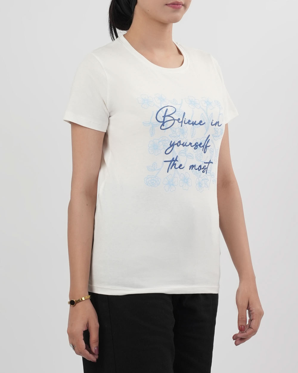 Eminent Women’s Half Sleeves T-Shirt, Women T-Shirts & Tops, Eminent, Chase Value