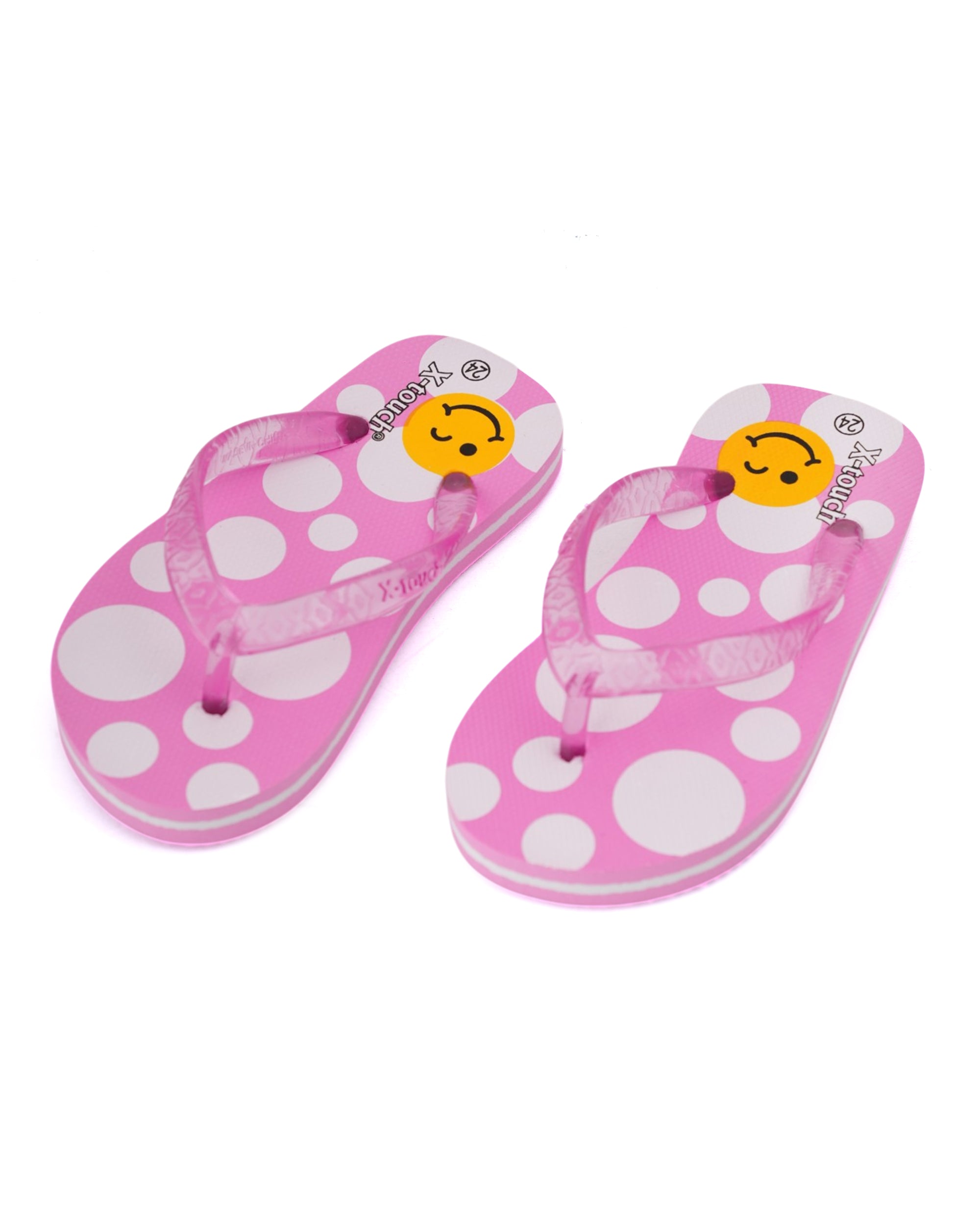 Girls' Polka Dot Flip Flops