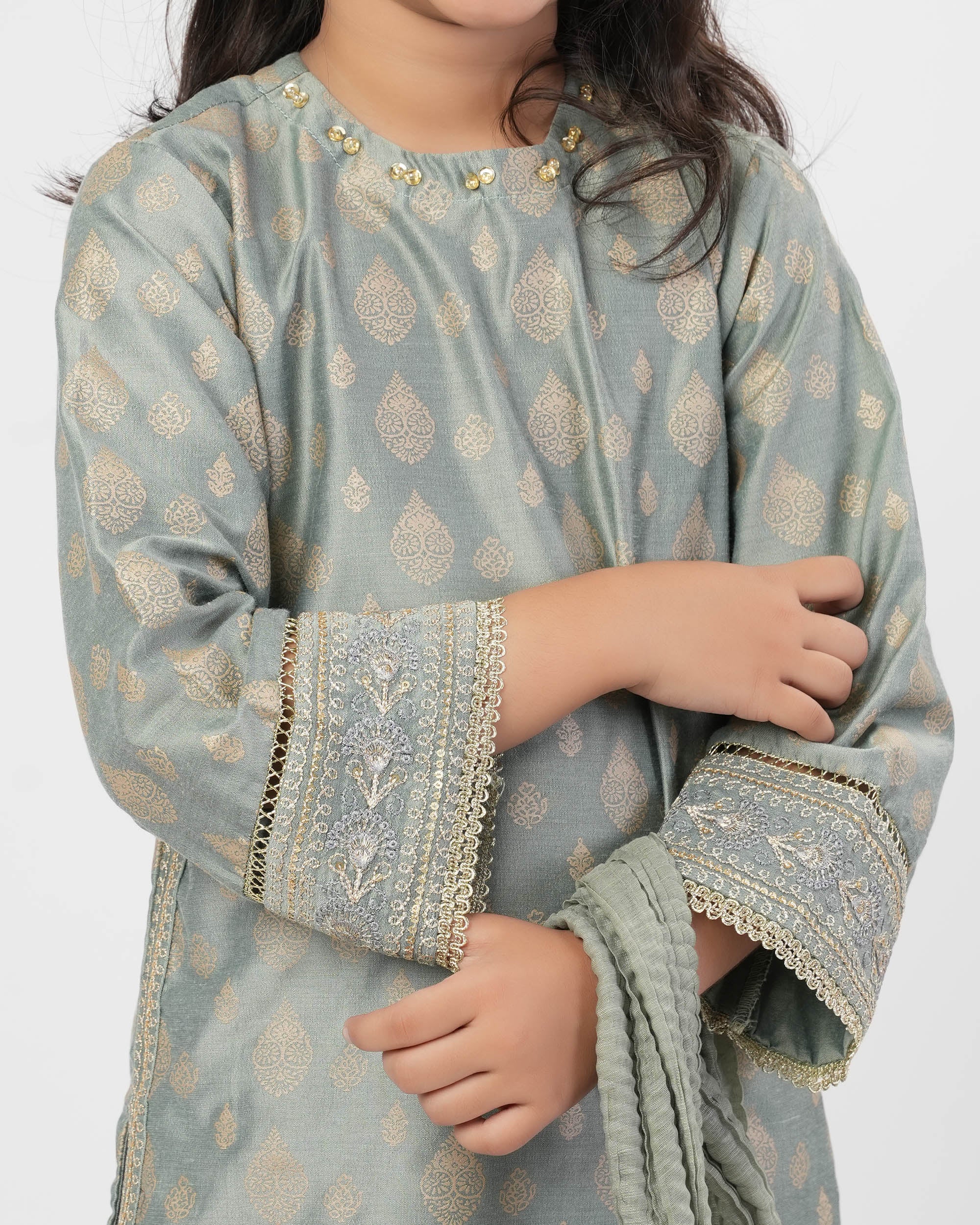 Eminent Girls' Signature Embroidered 3Pc Suit, Girls Shalwar Kameez, Eminent, Chase Value