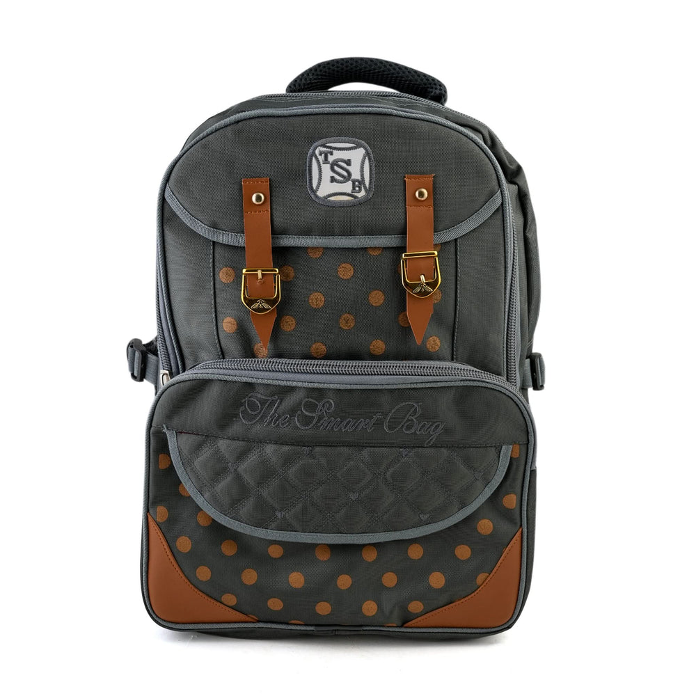 Girls Backpack 19" KT-06 - Grey, School Bags, Chase Value, Chase Value