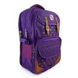 Girls Backpack 19" KT-06 - Purple, School Bags, Chase Value, Chase Value