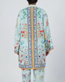 Valuables Women's Silk Printed Co-Ord Set, Women Co-Ord Set, Chase Value, Chase Value