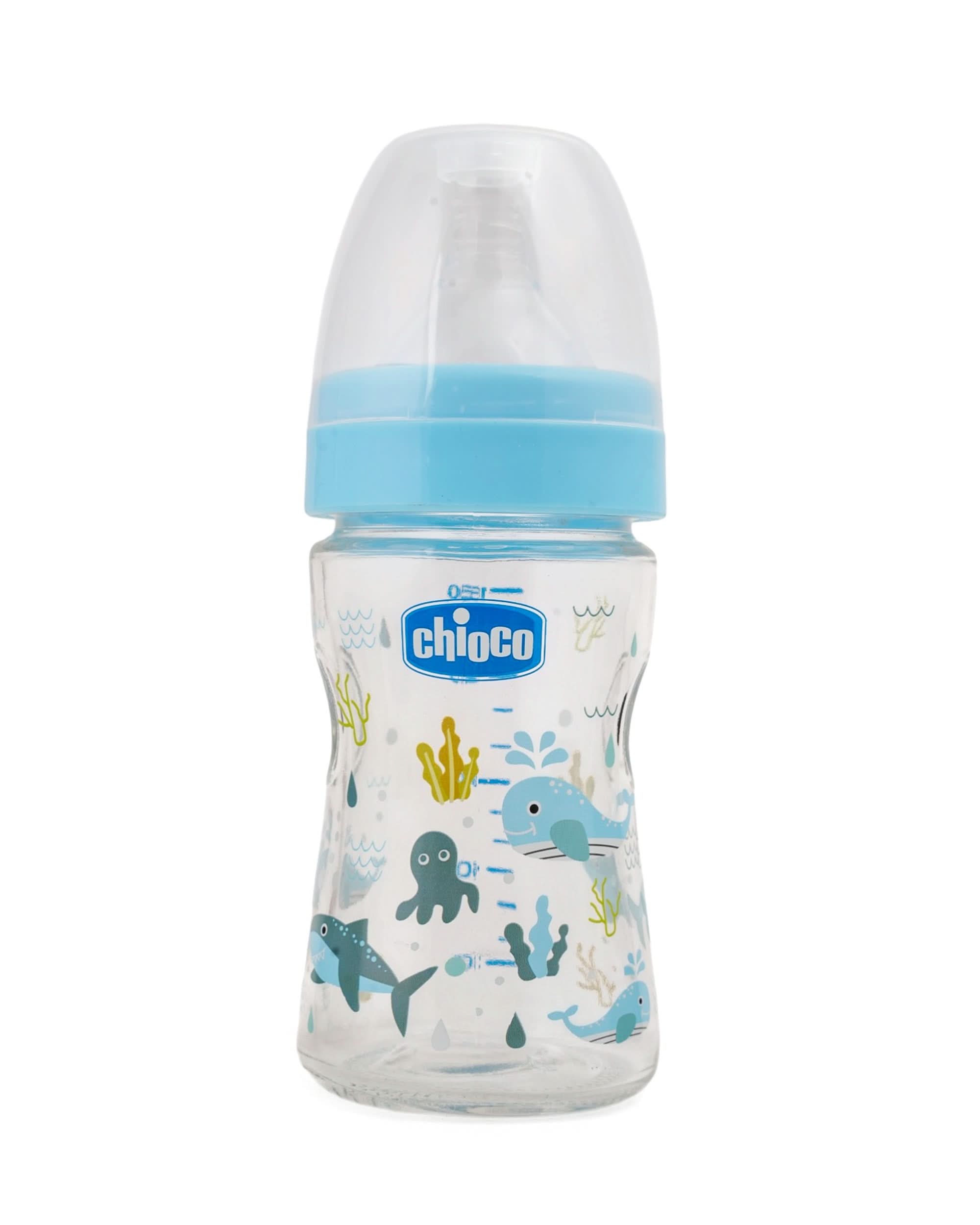 Chioco Natural Feeling Glass Bottle 60ml, Feeding Supplies, Mum Love, Chase Value