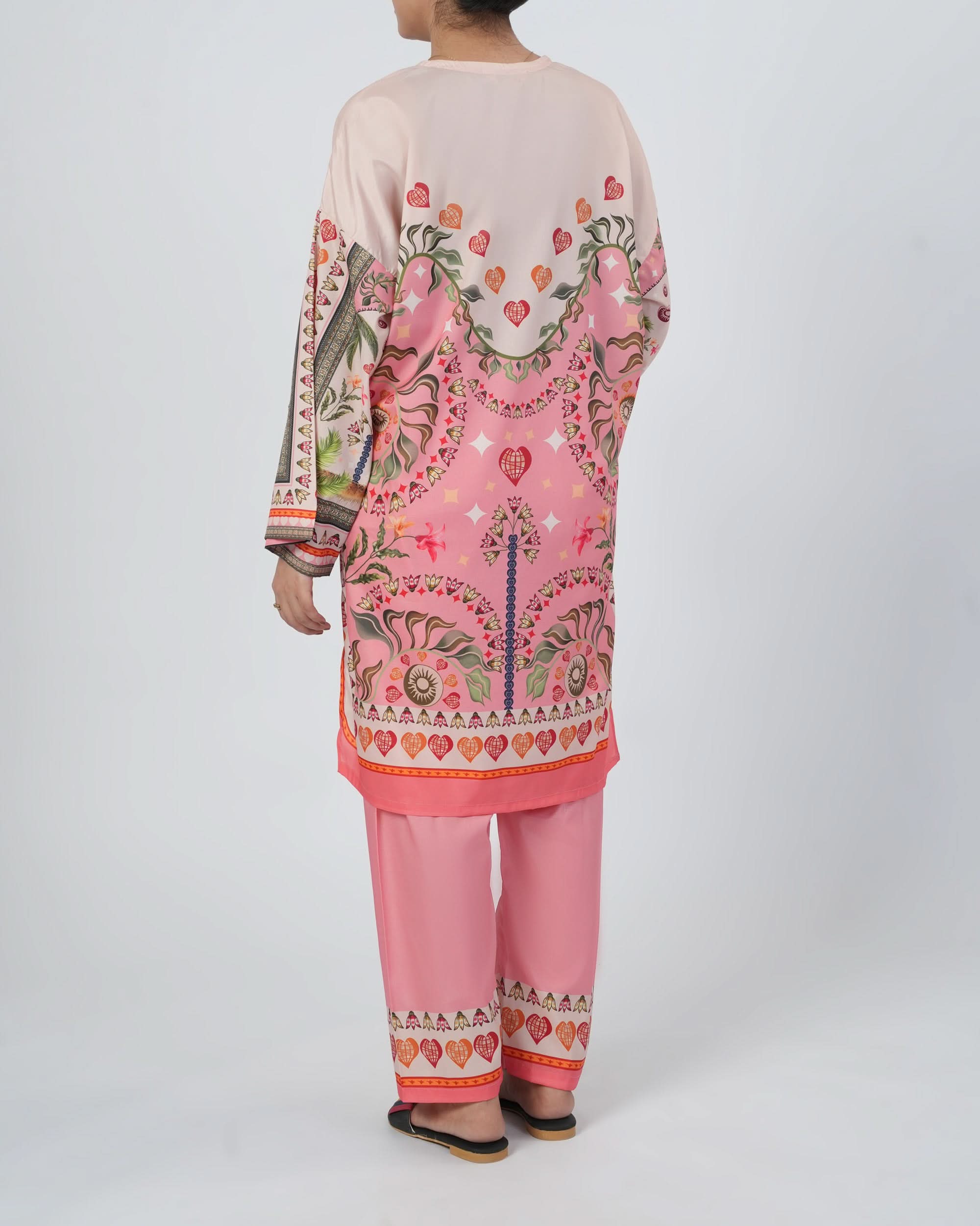 Valuables Women's Silky Printed Co-Ord Set, Women Co-Ord Set, Chase Value, Chase Value