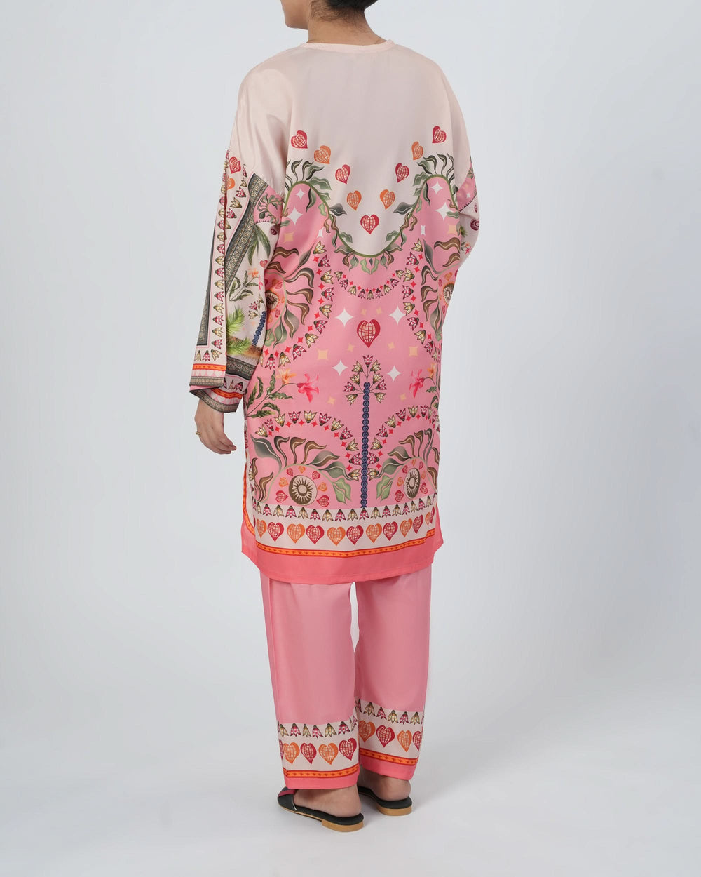 Valuables Women's Silky Printed Co-Ord Set, Women Co-Ord Set, Chase Value, Chase Value