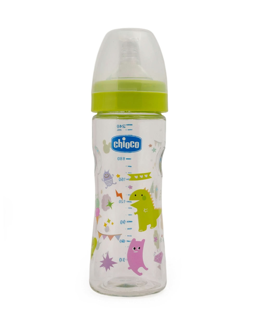 Chioco Natural Feeling Glass Bottle 60ml, Feeding Supplies, Mum Love, Chase Value