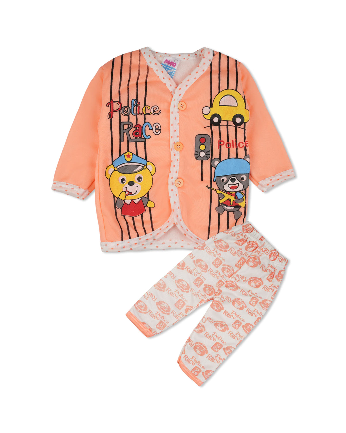 Newborn Boys Full Sleeves Suit