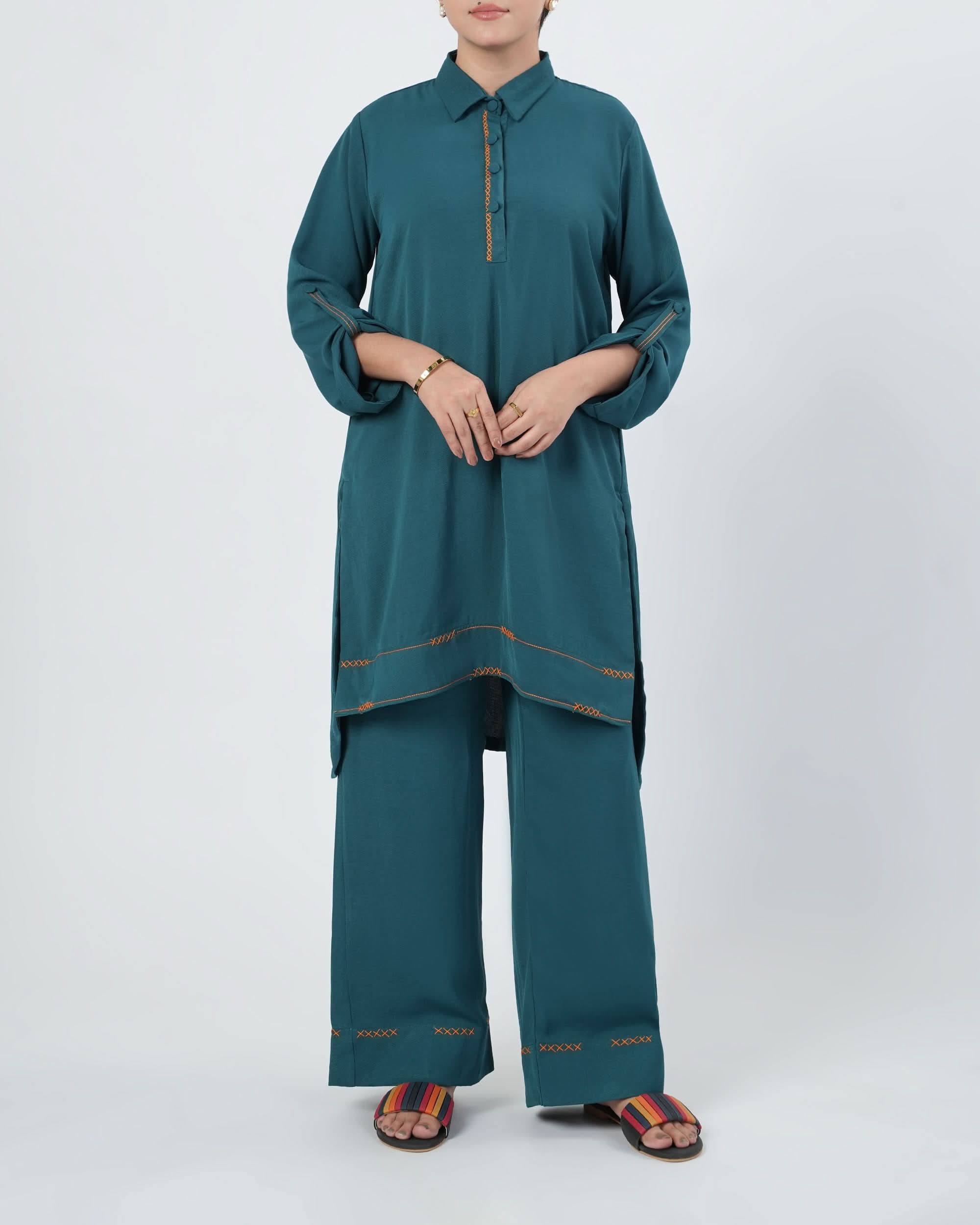 Eminent Women's Twill Dyed 2Pcs Suit, Women Shalwar Suits, Eminent, Chase Value