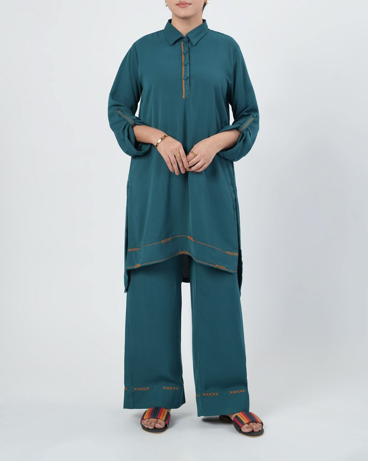 Eminent Women's Twill Dyed 2Pcs Suit, Women Shalwar Suits, Eminent, Chase Value