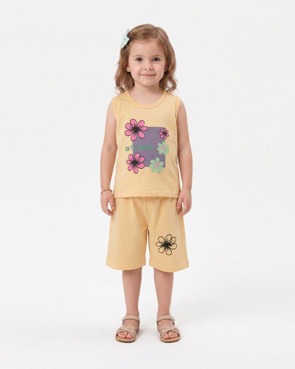 Valuables Girls' Sando Suit