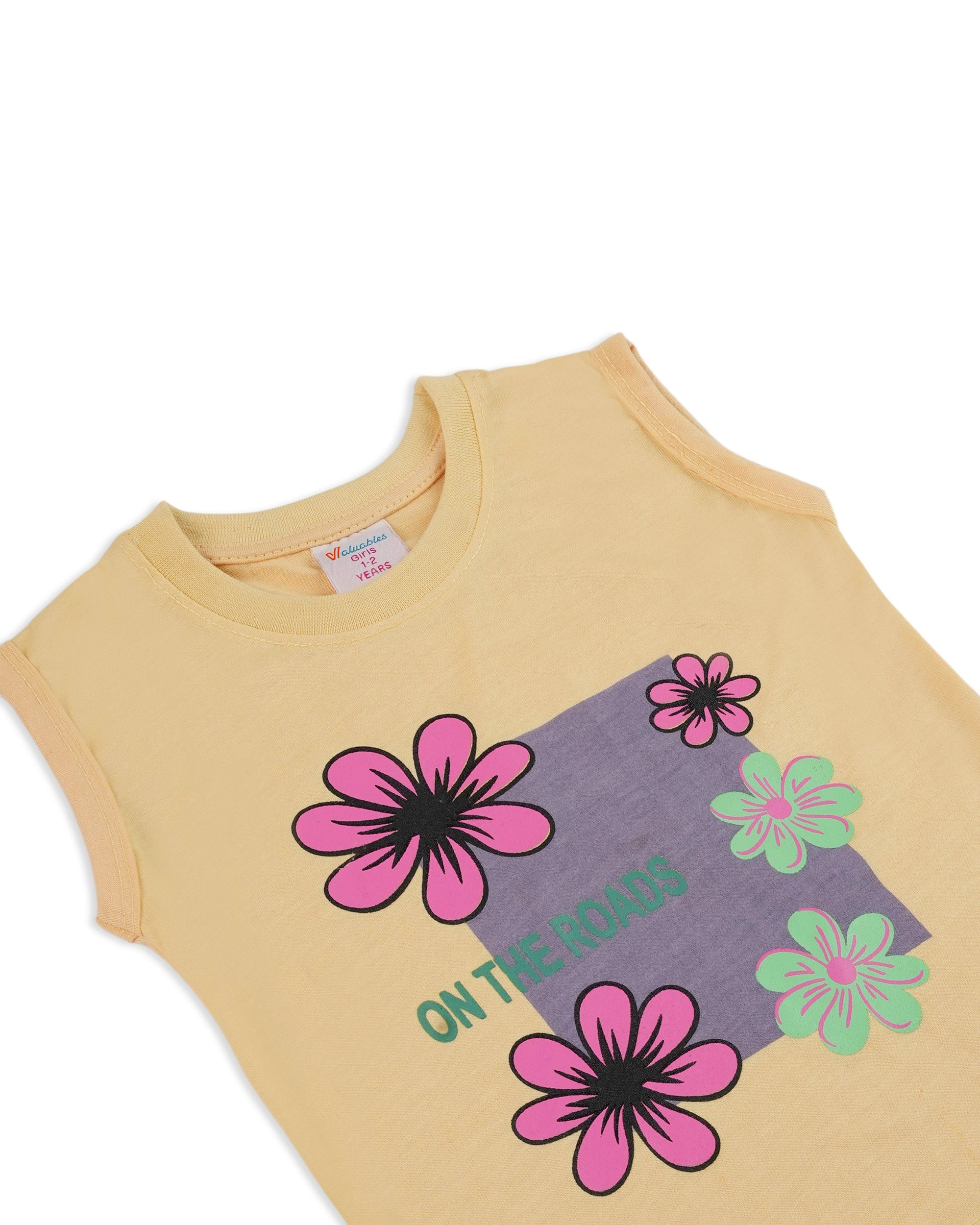 Valuables Girls' Sando Suit