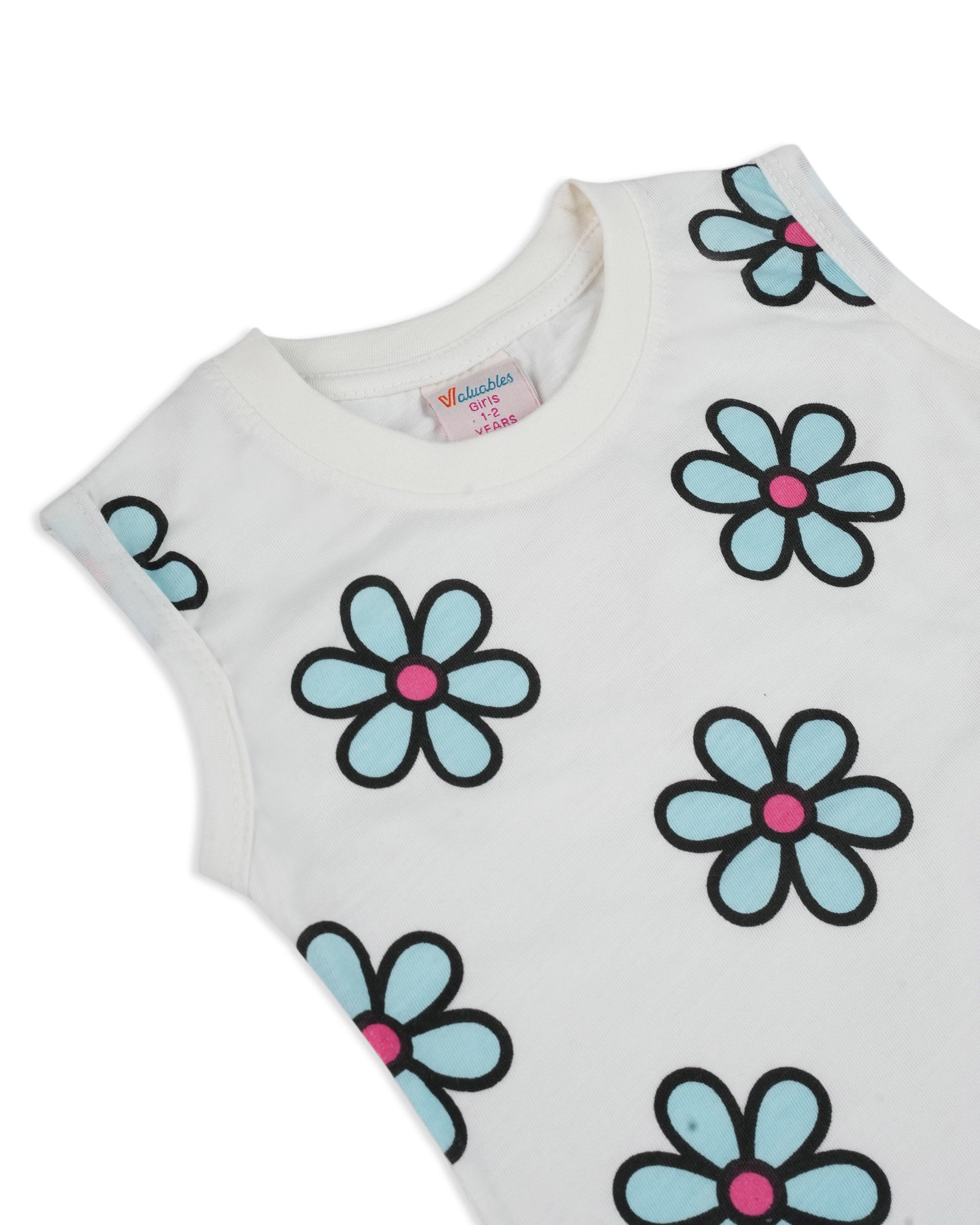 Valuables Girls' Sando Suit