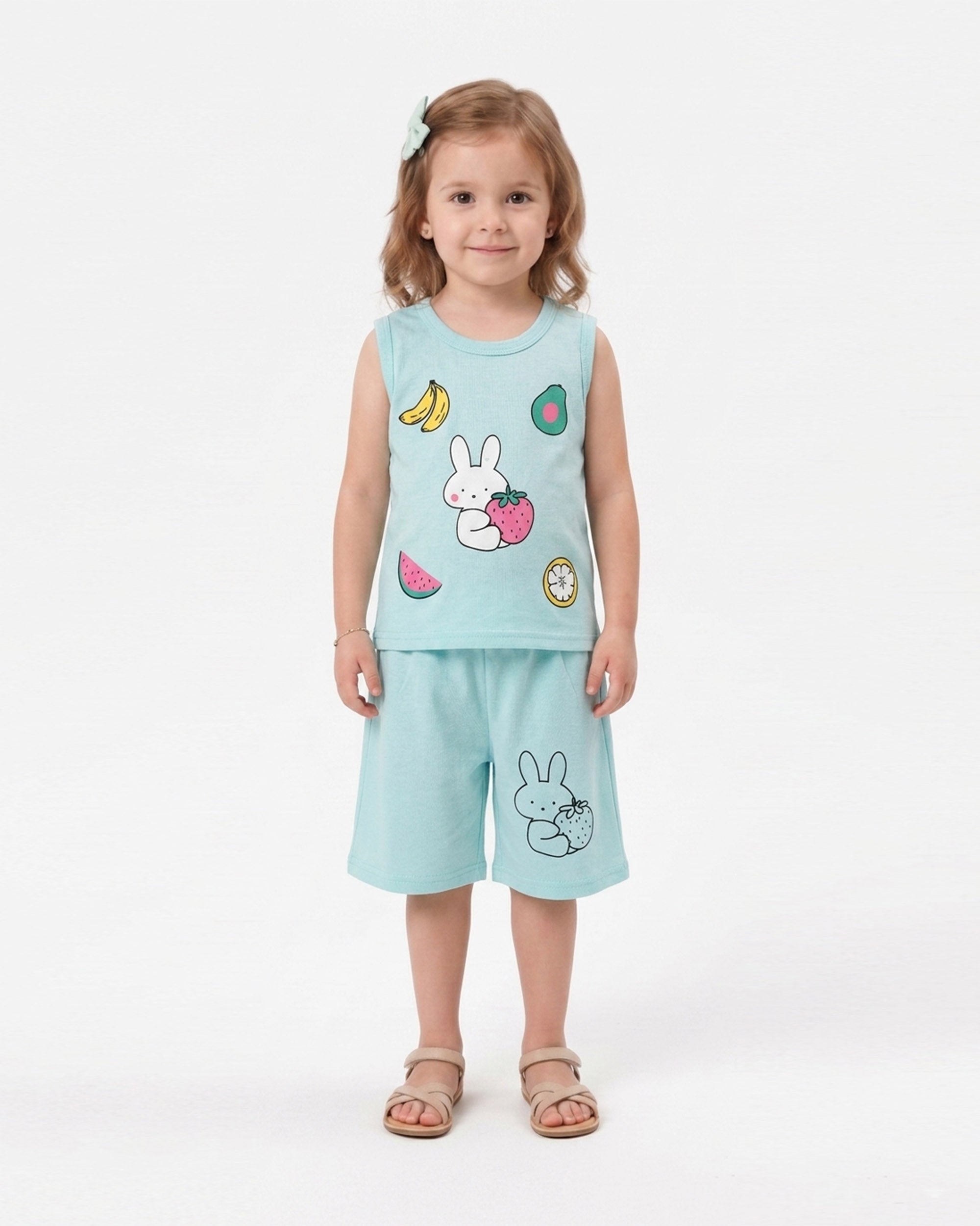 Valuables Girls' Sando Suit