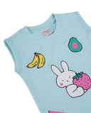 Valuables Girls' Sando Suit