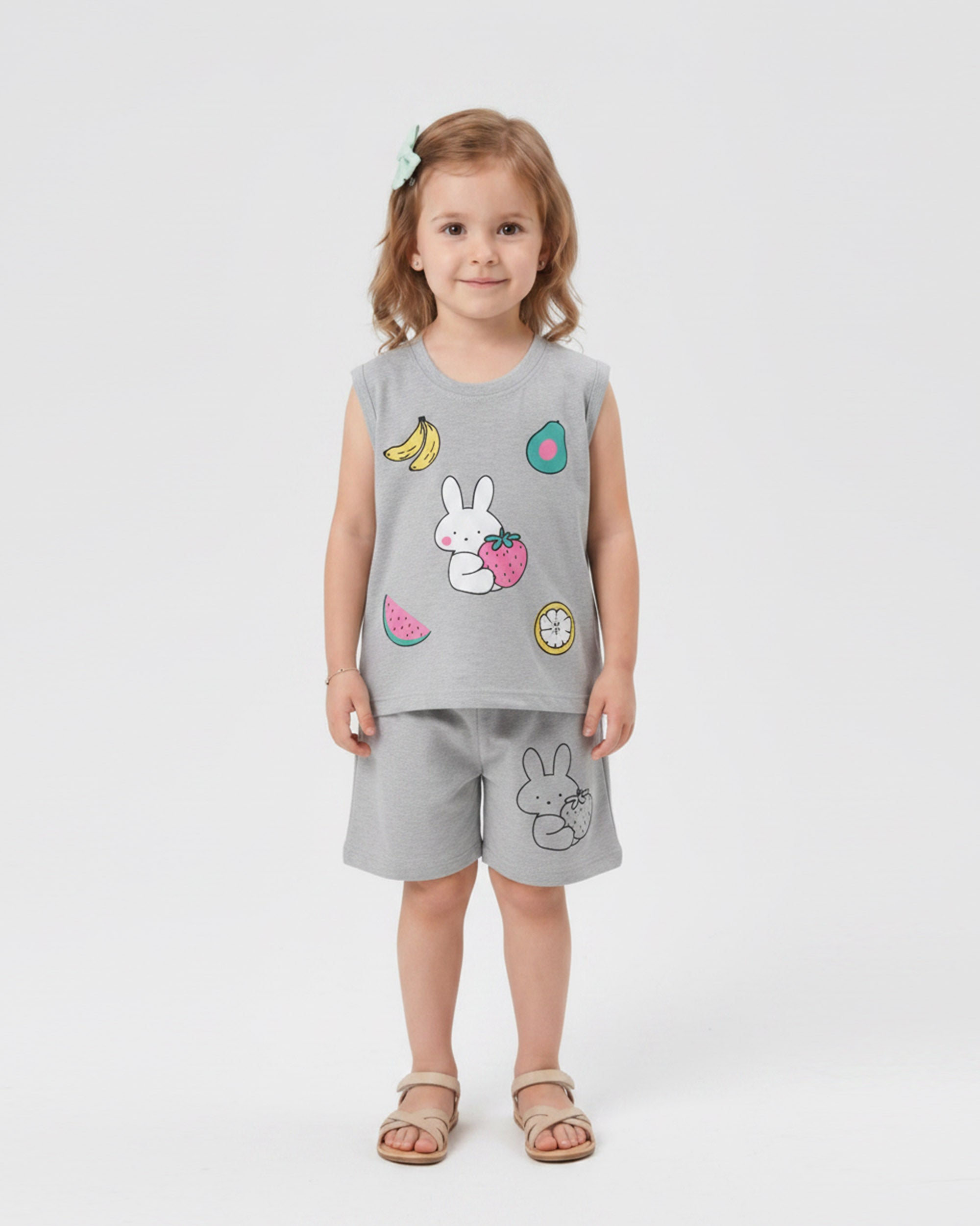 Valuables Girls' Sando Suit
