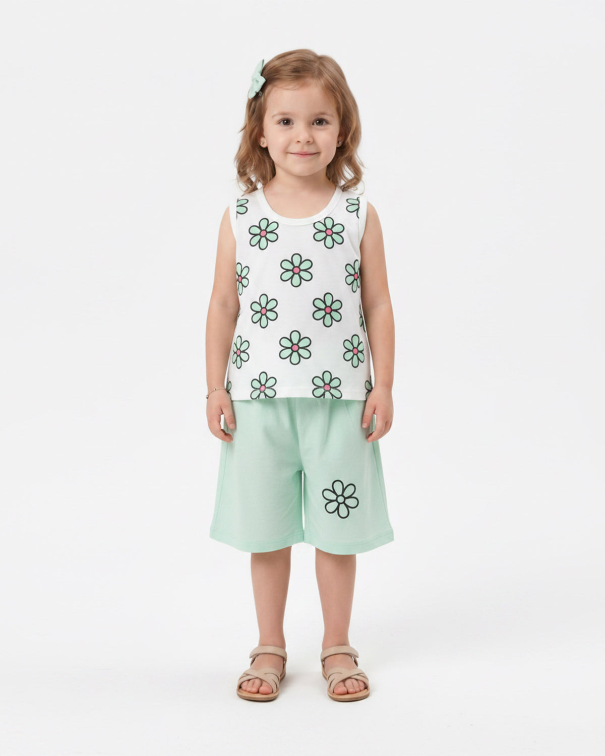 Valuables Girls' Sando Suit