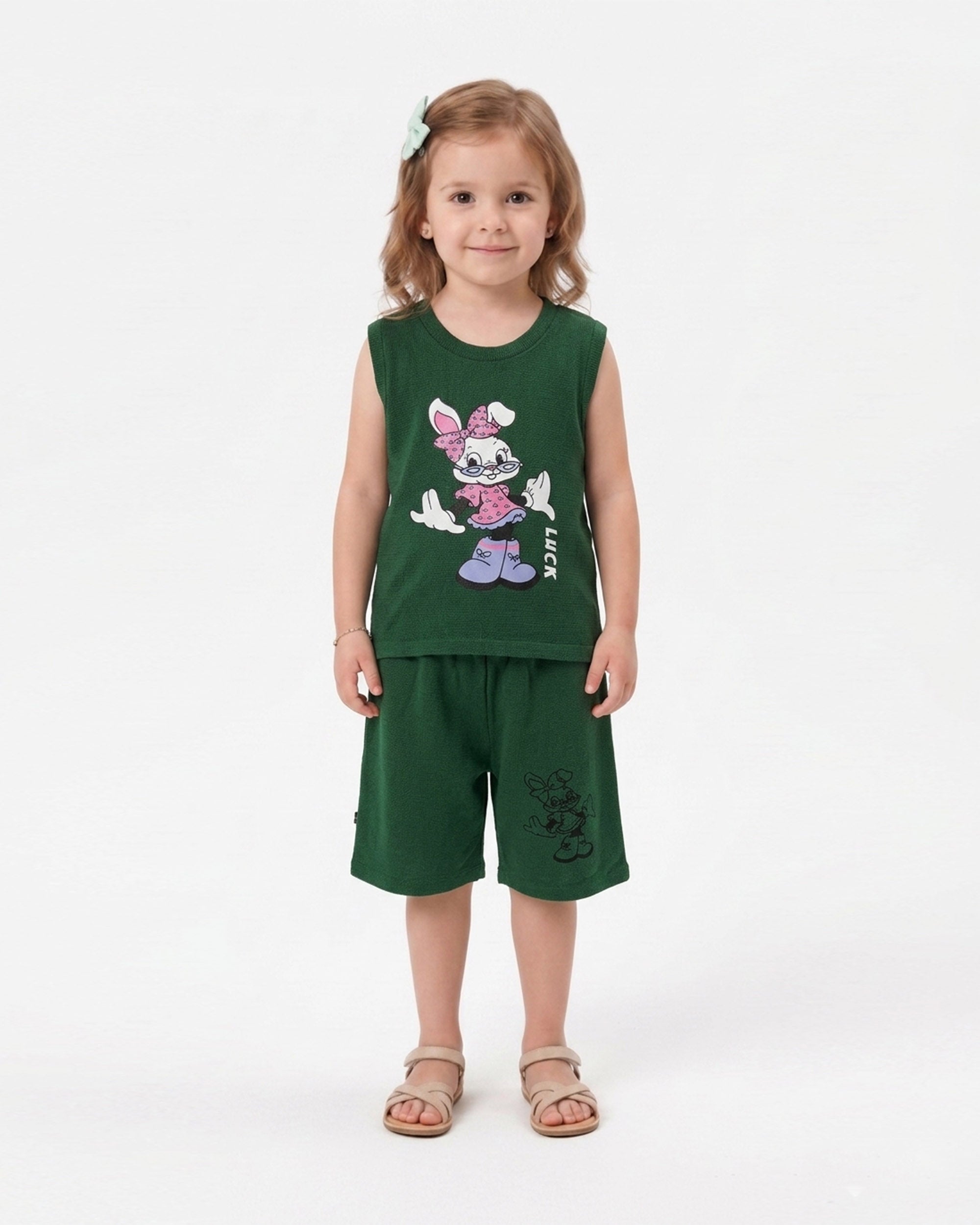 Valuables Girls' Sando Suit