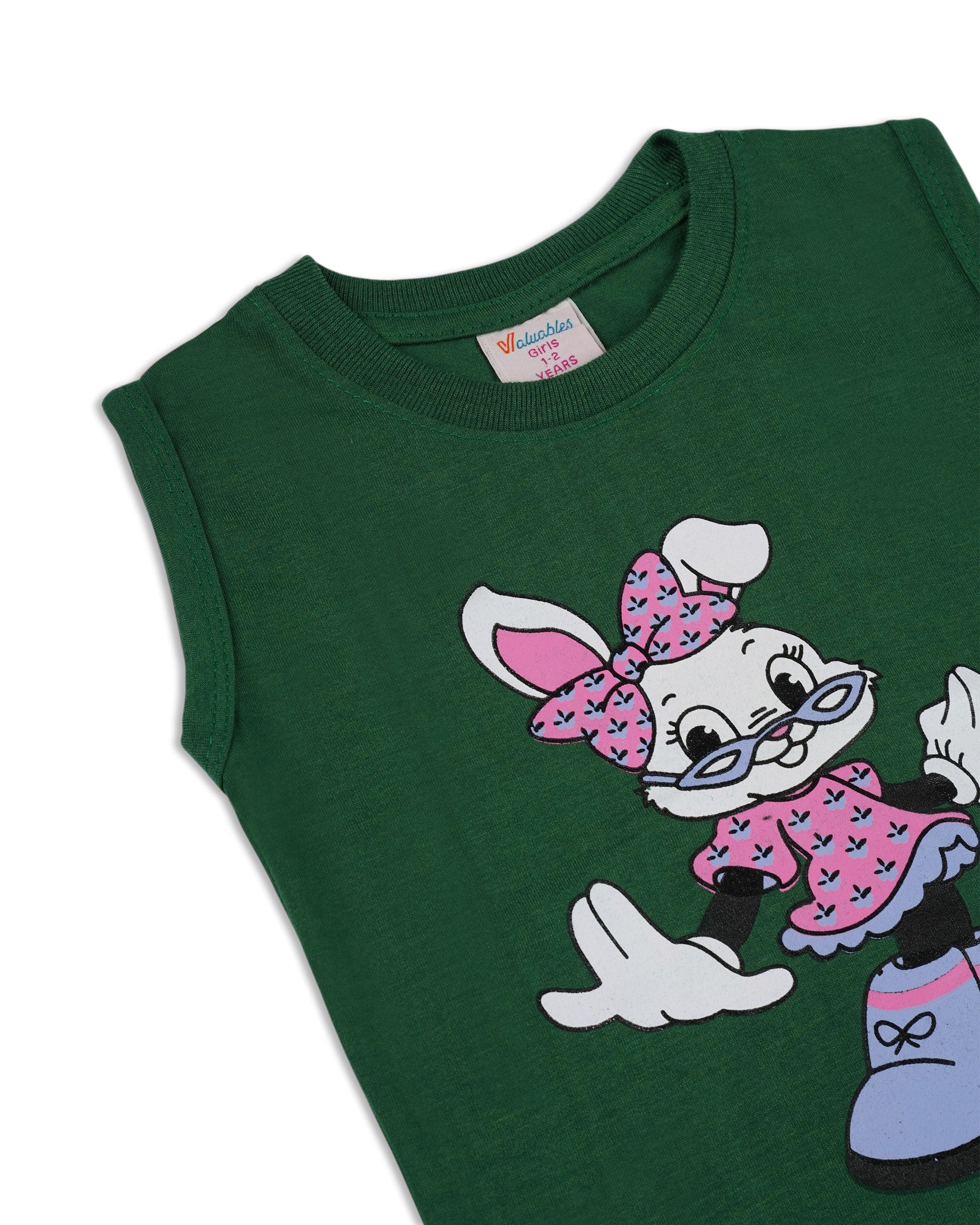 Valuables Girls' Sando Suit