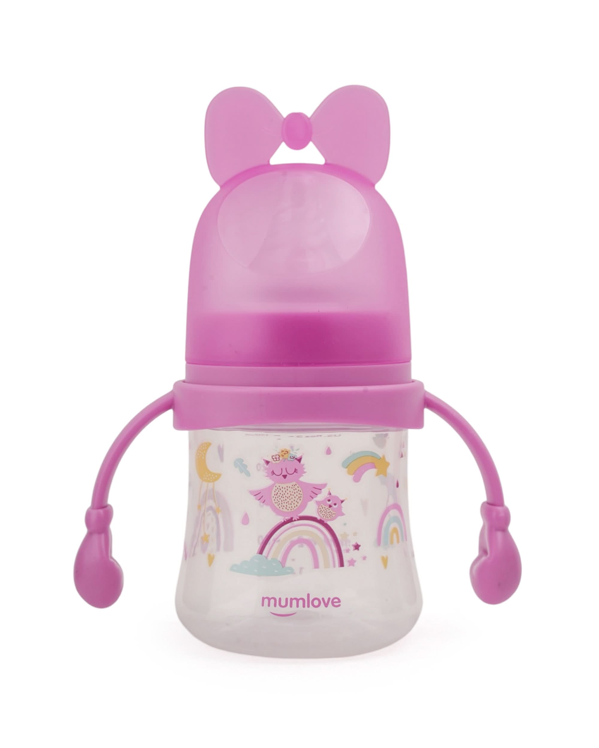 Mum Love Baby Cartoon Feeding Bottle 150ml, Feeding Supplies, Mum Love, Chase Value