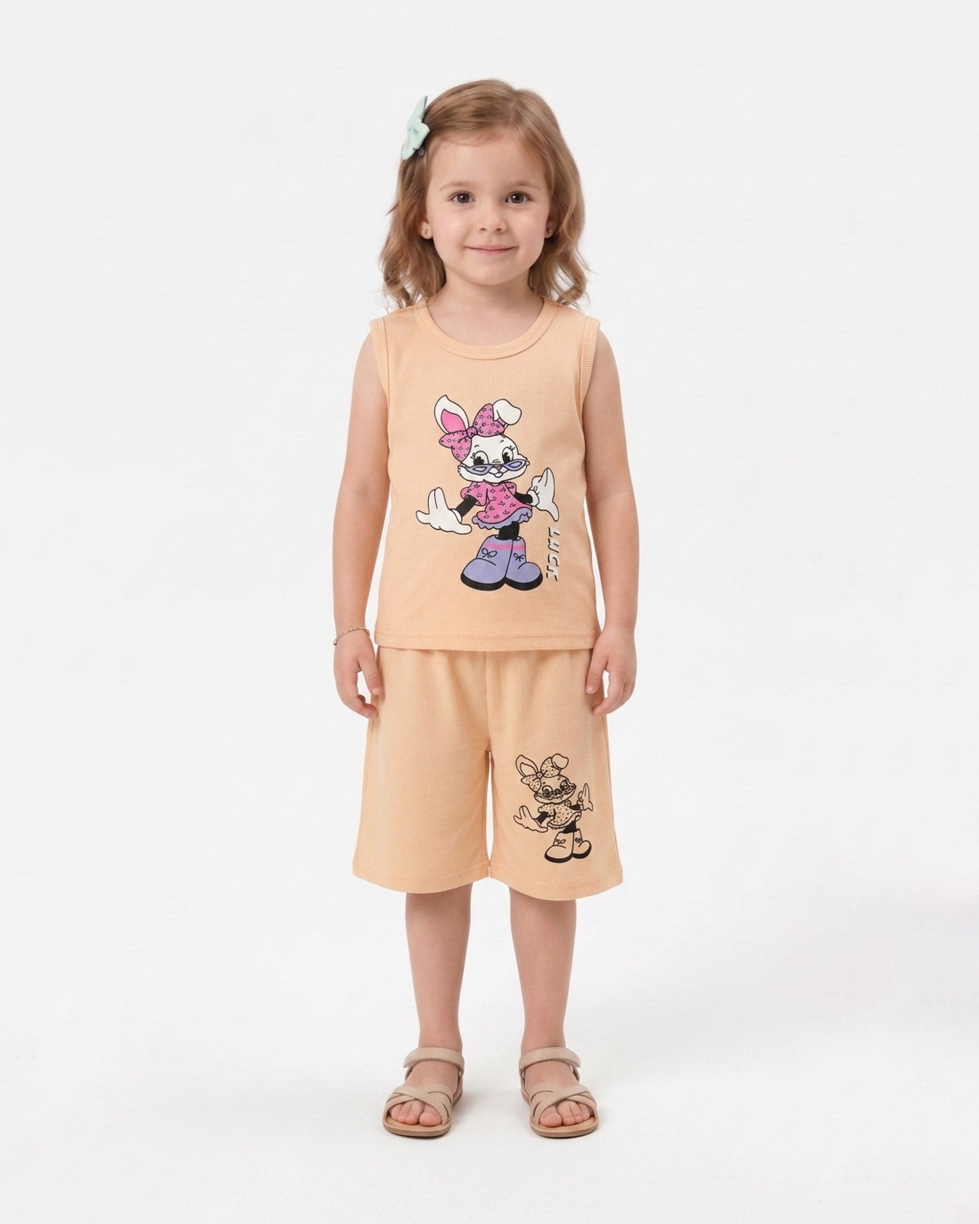Valuables Girls' Sando Suit