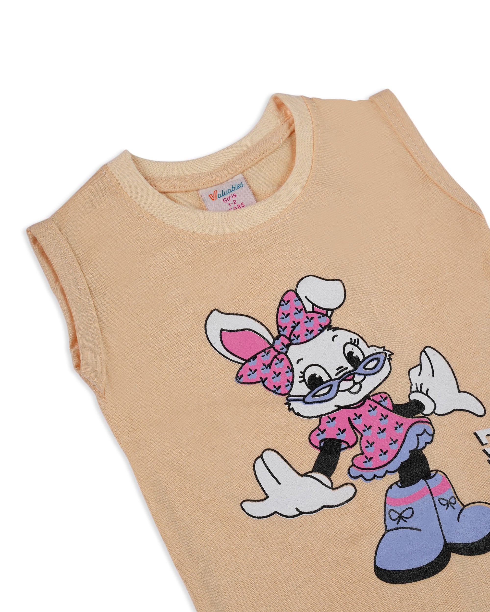 Valuables Girls' Sando Suit